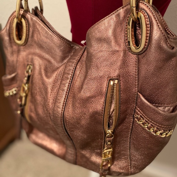 B Makowsky copper metallic bag - Picture 2 of 16